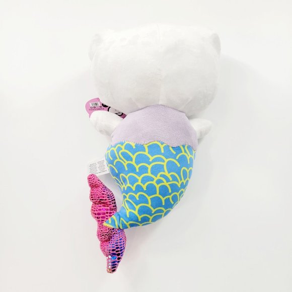 Fiesta Sanrio Hello Kitty Mermaid Kitty Stuffed Animal Plush 2022 12" - Picture 5 of 9